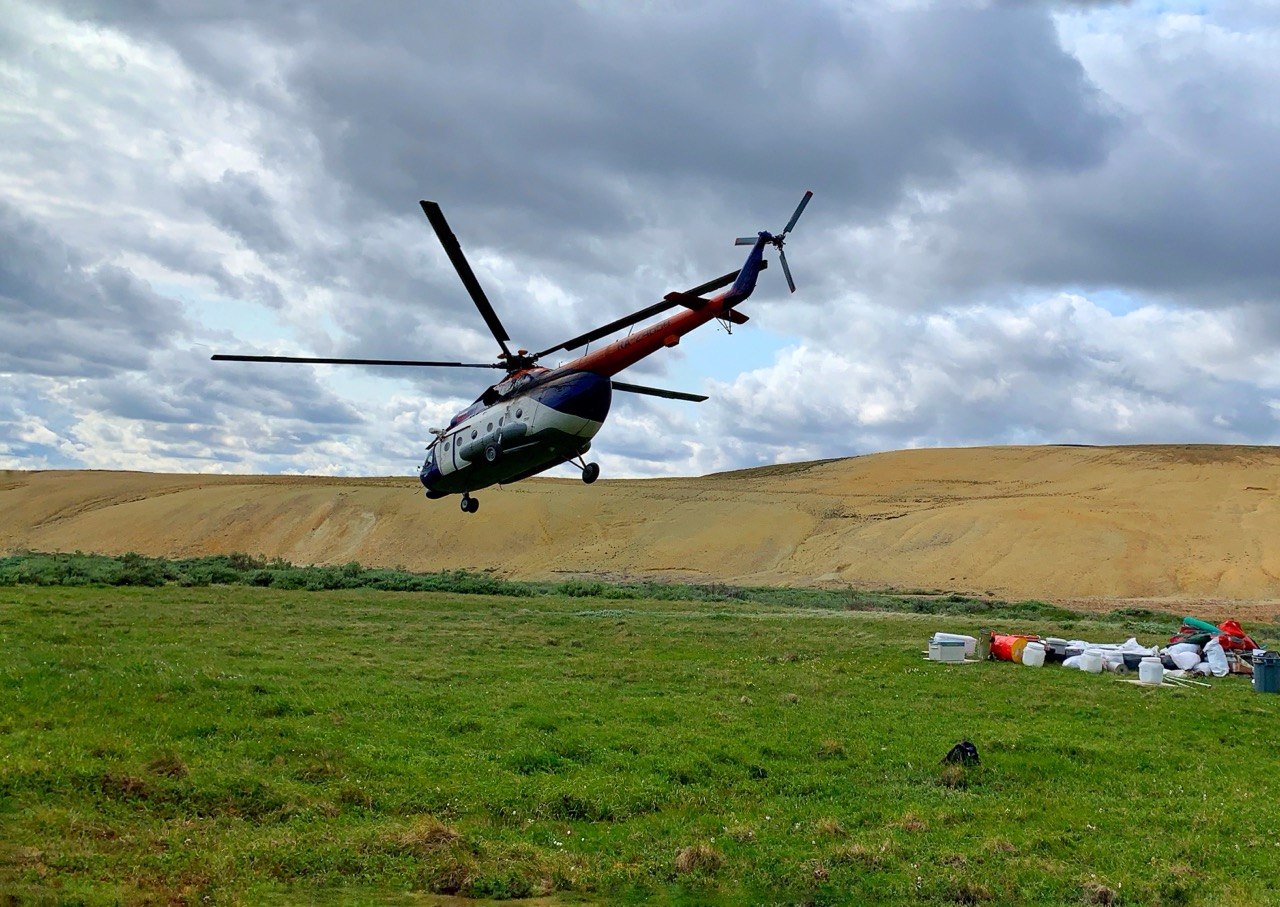 Field work in Central Asia